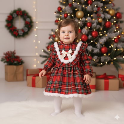 Vestido Navideño Escocés