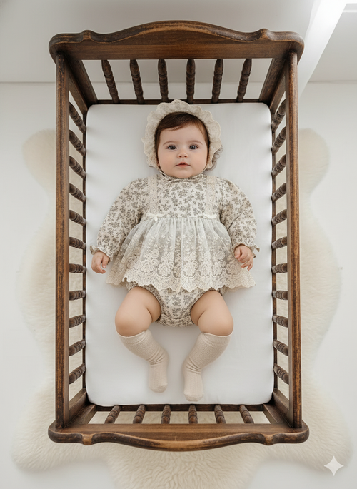 Body Vestido Vintage Beige