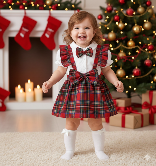 Overol Escocés Navideño