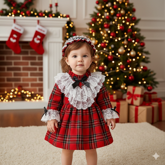 Vestido Navideño Estilo Duquesa