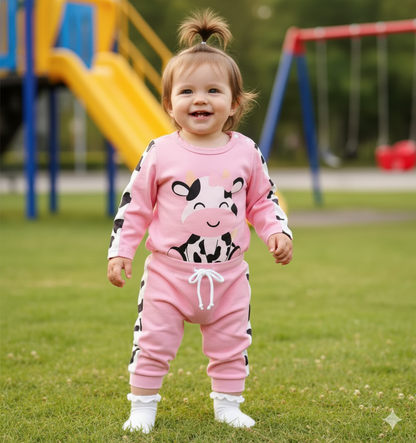 conjunto de 2 piezas vaquita c3