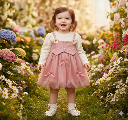 Vestido Coquette Rose