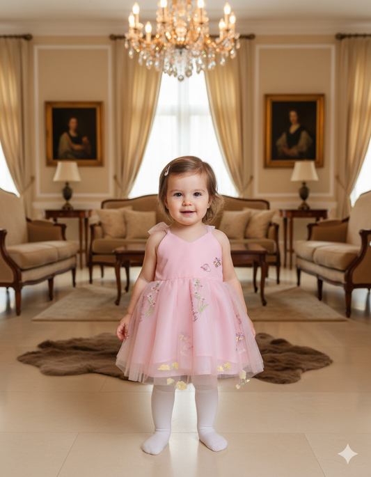 Vestido naturaleza rose