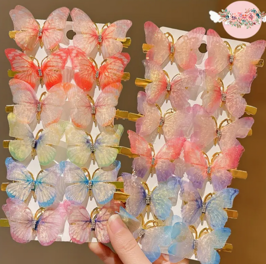 Clips Mariposa