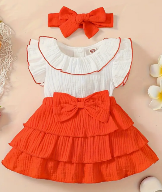 Vestido Autum Orange