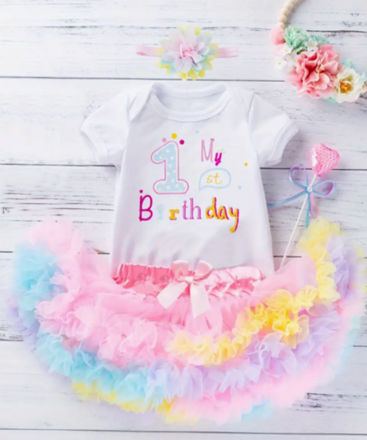 Conjunto mi 1er cumpleaños