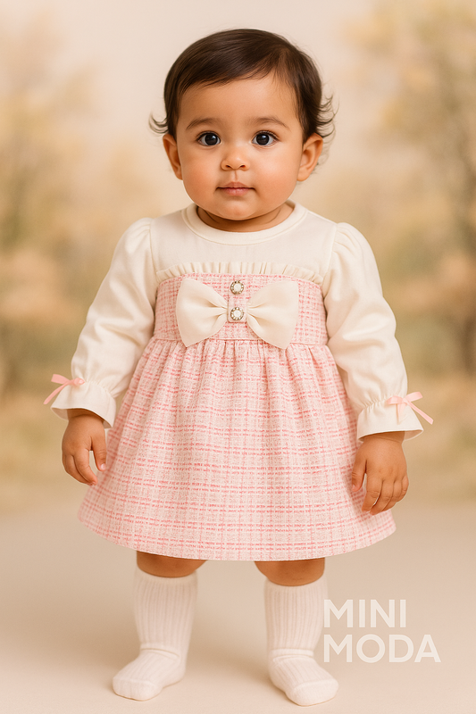 Vestido Rose Lazo Corduroy