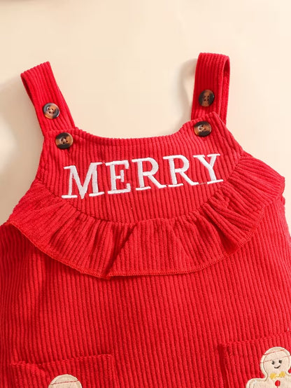 Overol navideño 3 Piezas