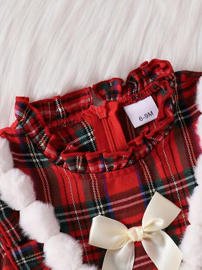 Vestido Navideño Escocés