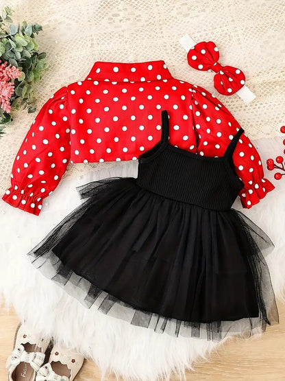 Conjunto Minnie Tul 3 Piezas