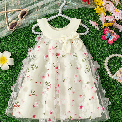 Vestido Flor de Cerezo Perla