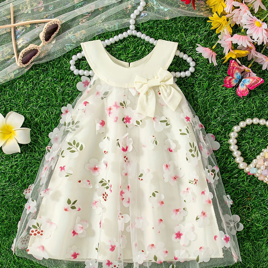 Vestido Flor de Cerezo Perla