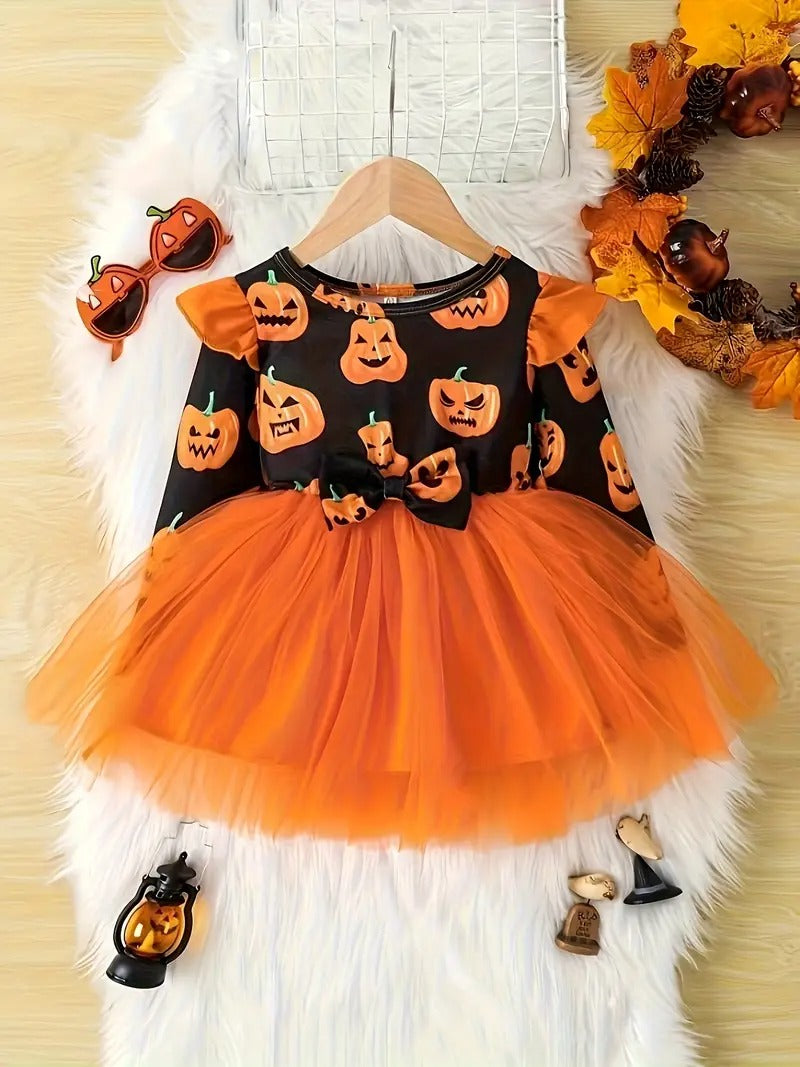 Vestido calabacita oscura