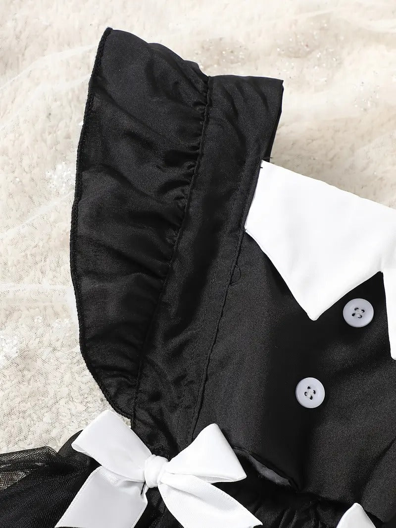 Bodysuit Merlina Adams Gotic Lazos