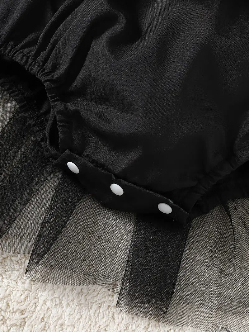 Bodysuit Merlina Adams Gotic Lazos