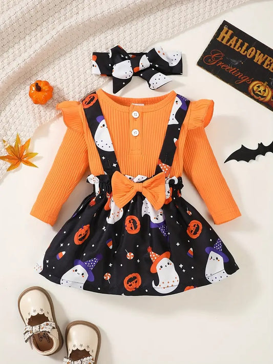 Conjunto Halloween Fantasmal