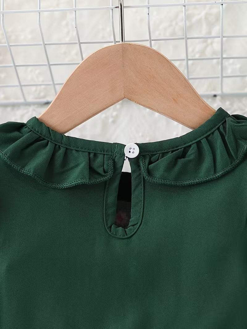 Vestido Verde Floral