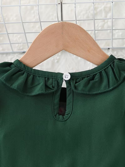 Vestido Verde Floral