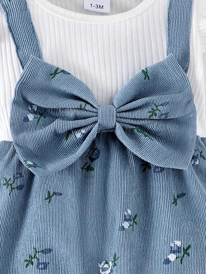 Enterizo Denim Butterfly