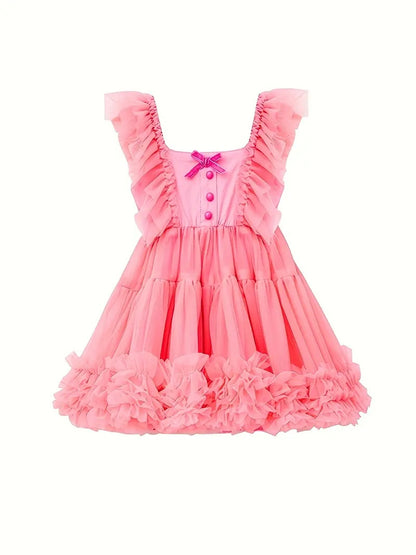 Vestido de Fiesta Pomposo Rose