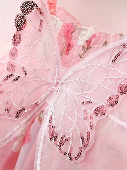 Vestido Mariposa en Gasa