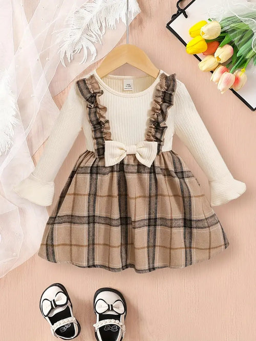 Vestido Escocés Otoño‑Invierno