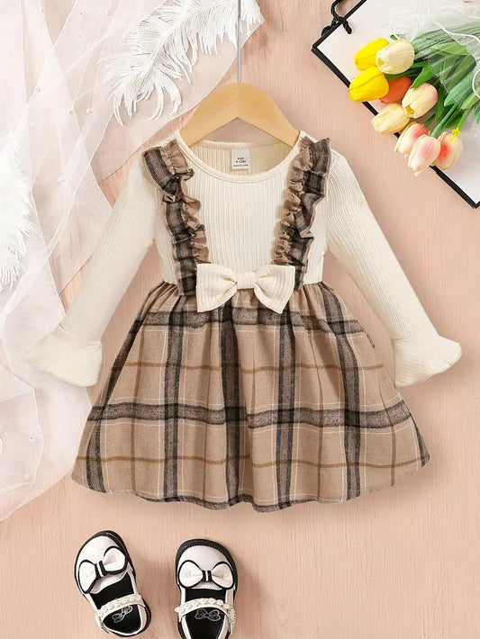 Vestido Escocés Otoño‑Invierno
