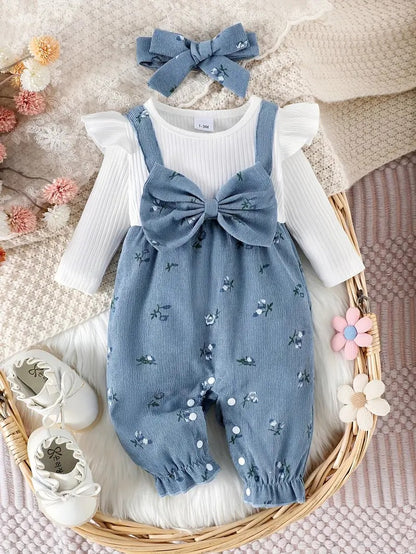Enterizo Denim Butterfly