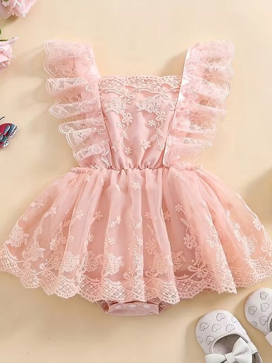 Body Suite Encaje Coral