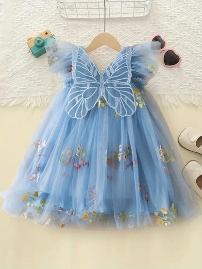 Vestido Mariposa Tul 5 colores