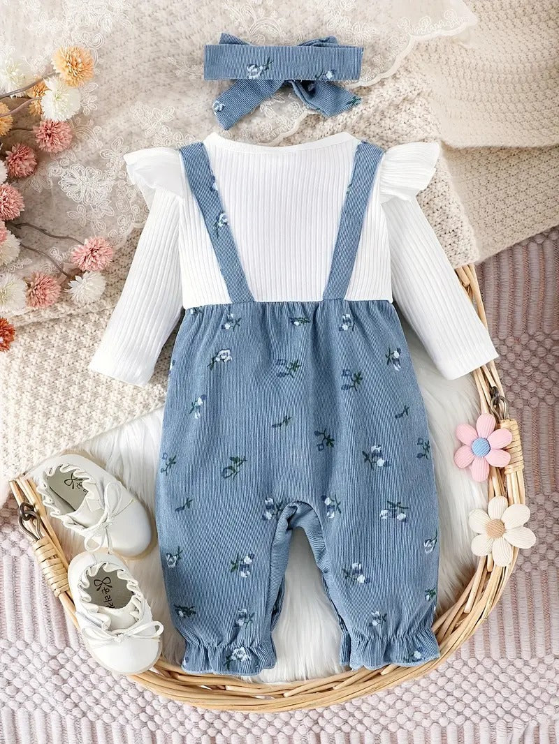 Enterizo Denim Butterfly