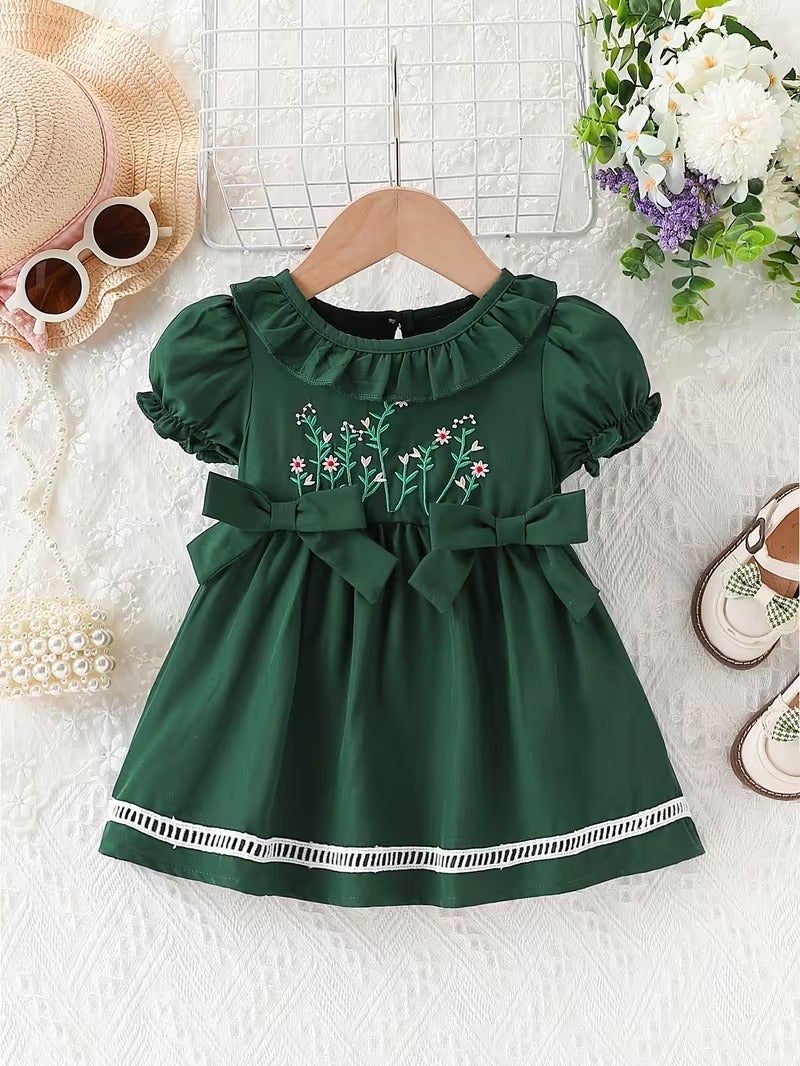 Vestido Verde Floral