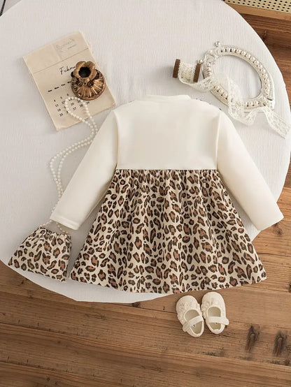 Vestido Animal Print con Mini Bolso