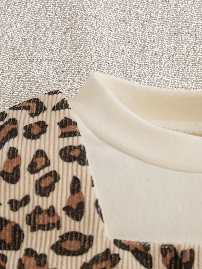 Vestido Animal Print con Mini Bolso