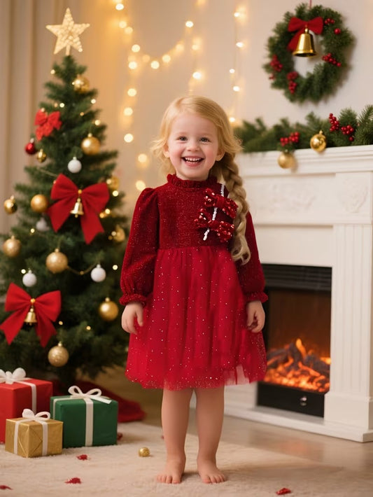 Vestido Navideño Glam
