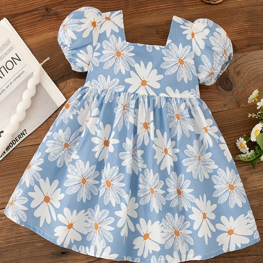 Vestido Celeste Margarita