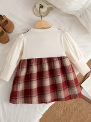 Vestido Escocés Navidad Glam