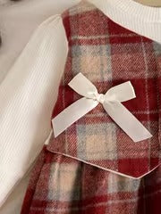 Vestido Escocés Navidad Glam