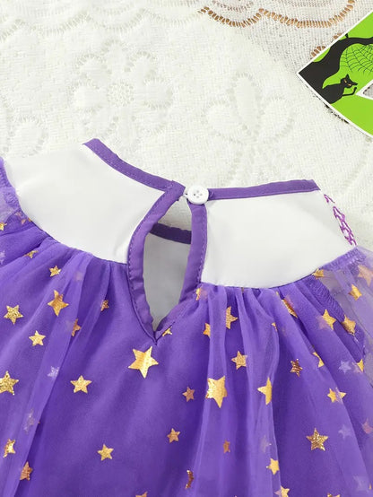 Body Vestido Calabacita Estrellada Purple