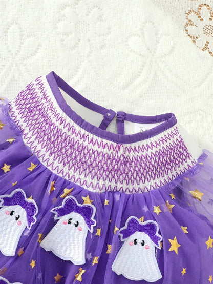 Body Vestido Calabacita Estrellada Purple