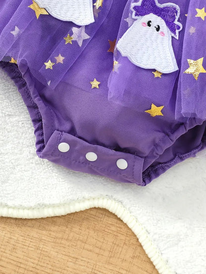 Body Vestido Calabacita Estrellada Purple