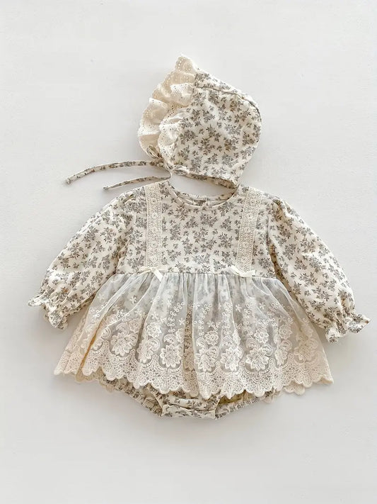 Body Vestido Vintage Beige