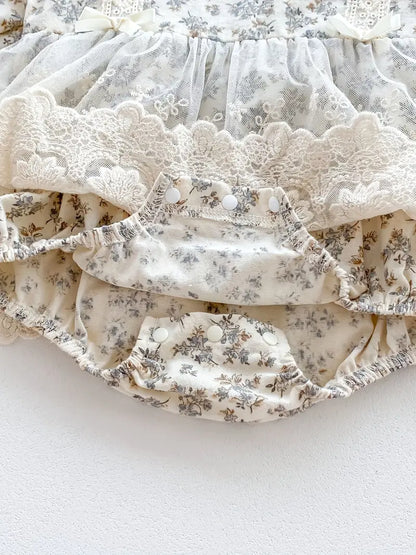 Body Vestido Vintage Beige