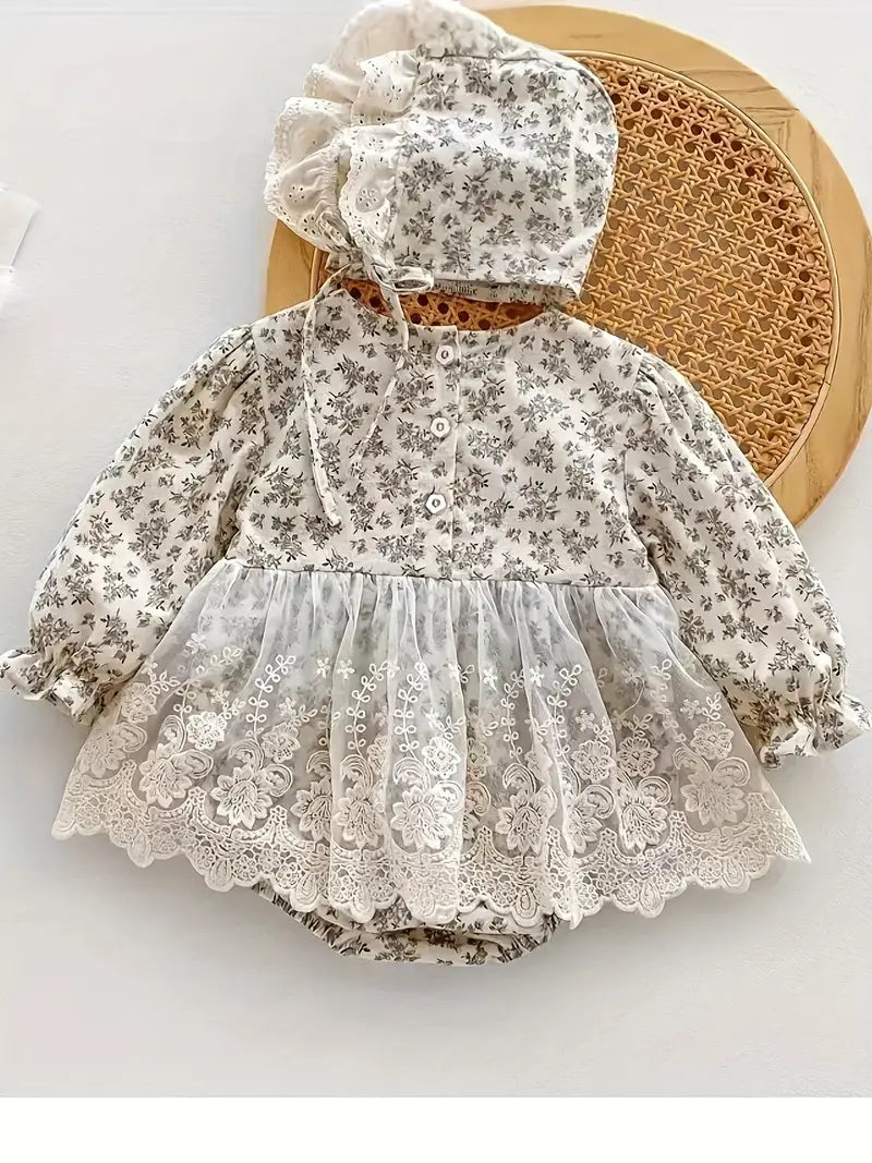 Body Vestido Vintage Beige